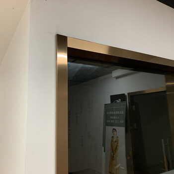 不锈钢包边门框门套窗户边框定制客厅垭口钛金条装饰阳台门洞套线 窗