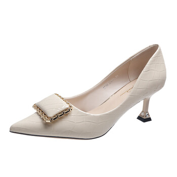 卡迪高女鞋专柜官方同款高跟鞋不累脚夏感高跟鞋女真皮2022春季新款方