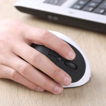 索尼sony通用无线鼠标可充电人体工程学手握直立式防鼠标手垂直蓝牙