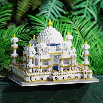 梦高兼容乐高积木桃花潭女孩系列泰姬陵城堡拼装玩具积木女孩生日礼物