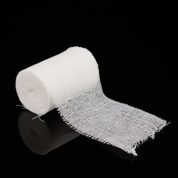 纱布卷绷带固定纱布块纱布绷带崩沙布压力绑带脱脂纱布条d66的10卷