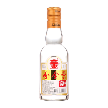 分金亭白酒收藏品鉴小酒版浓香型42度115ml 富帅 单瓶装【图片 价格