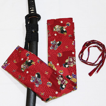 剑袋日本竹剑袋日式和风海浪居合道合气道手工竹刀袋【波切丸】 仕女