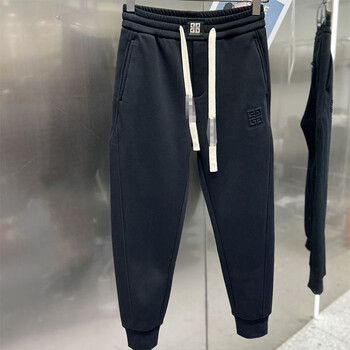 nasalike特大码300斤男装卫裤休闲长裤春秋季宽松小脚裤束脚哈伦运动