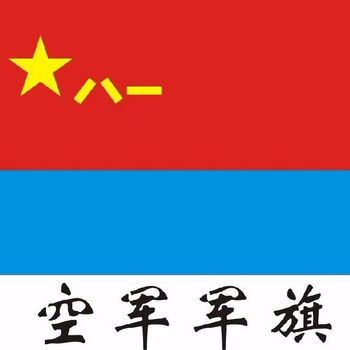 fgacct 12345678号八一军旗陆军空军火警建军节舞蹈道具加厚定做 空军