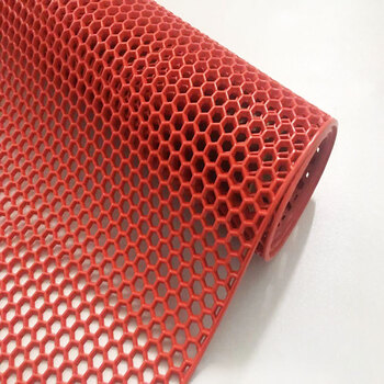 豫之韵 六角网格pvc塑料地垫防滑垫浴室泳池游泳馆镂空脚垫门垫厨房