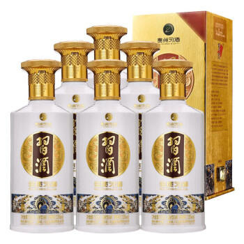 习酒53°金质习酒（第四代）500ml*6