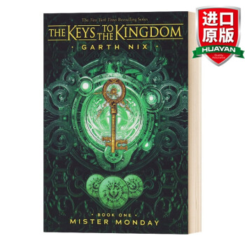 英文原版 王国的钥匙1 Mister Monday: The Keys to the Kingdom 1 预售