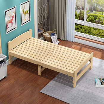 9米90公分1m宽成人床小户型单人床折叠床 封闭式单床头90cm宽翻身无