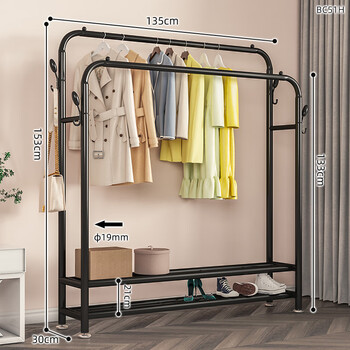 铁架衣柜 铁艺卧室柜子主卧金属开放式卧室简约更衣柜组合钢架移门