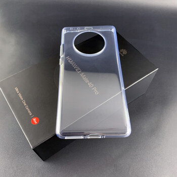 适用华为mate40pro原装手机壳保护套手机自带mate40原厂透明壳mate40