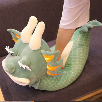 仿真龙毛绒玩具公仔生肖中国龙布娃娃龙年吉祥物玩偶摆件送儿童女生