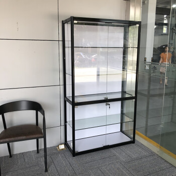京胜树60展示柜样品礼品模型玩具车模陈列柜家用透明乐高玻璃展示架