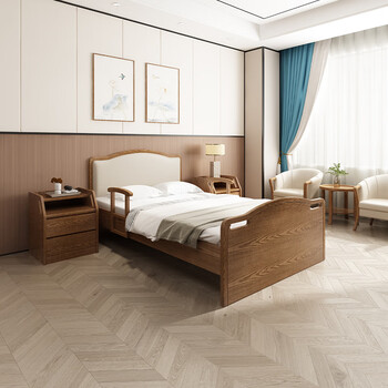 昂范适老化家具养老院疗养院康养中心老人实木带扶手多功能护理自理