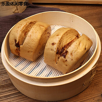 哺食旺舒汇手撕红糖馒头粮觅刀切花卷早餐食品早点心包子速冻面点即食