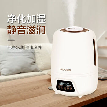 浩奇家用加湿器静音大雾5l客厅卧室办公室空气加湿白色智能版 图片价格品牌报价 京东