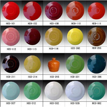 大学生宿舍釉料 中温单色釉 中温釉 颜色釉 陶艺釉料 中温颜色 单色釉