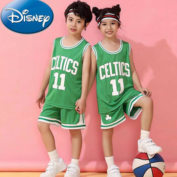 迪士尼(disney)儿童篮球服套装男童男孩夏幼儿园中小童女孩宝宝运动