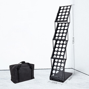 宣传架a4资料架可折叠便携展示杂志报刊目录立式展示架a4折叠资料架