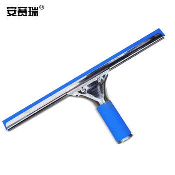 安赛瑞 不锈钢玻璃刮水器 擦窗器玻璃刷清洁器 35cm 1把 24324