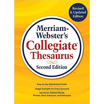 Merriam-Webster's Collegiate Thesaurus, New 2019 