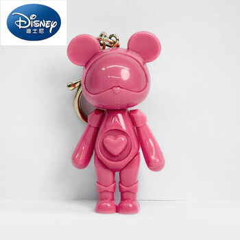 迪士尼(disney)星际熊钥匙扣多色卡通动漫钥匙扣包包配件小挂饰玩具潮