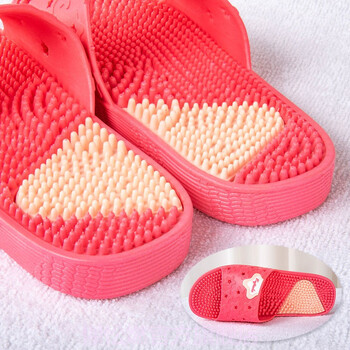 足底脚底痛按摩拖鞋带穴位冬季保健足疗鞋硬刺颗粒男居家用情侣夏季女