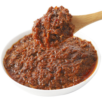 山东青岛特产鲅鱼酱即食罐装下饭菜罐头拌面胶东鱼酱海鲜 蒜蓉海鲜酱