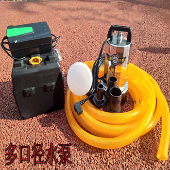 上海步赋直流潜水泵含电瓶整套电瓶泵12v24v48v充电浇菜抽水泵慕帆24v