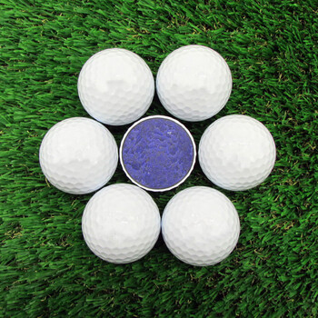 卡曼姿高尔夫沙林材质三层高弹力远距离比赛球可加印logo8个装o8个装