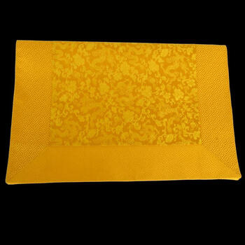 远嘉妮供佛桌布黄布黄色抄经书布双层加厚包经布盖布 黄.色5070
