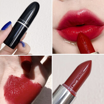 七夕情人节礼物mac口红新色301/306/316小辣椒 923水蜜桃 奶茶色314