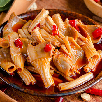 鸭肚 四川特产零食小吃100g美食麻辣鸭郡把鸭脆肠香辣鸭肚鸭肠头 q5