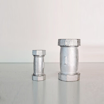 中部工品 玛钢快速接头 热镀锌伸缩节加厚活接 水管铁管抢修节 dn50