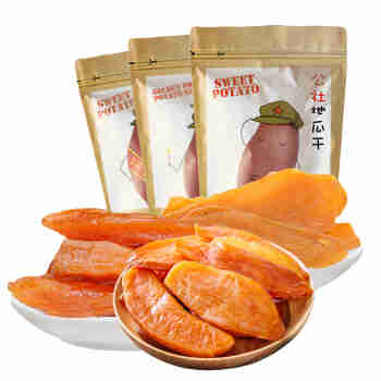 沂蒙公社地瓜组合300g*3袋 原味地瓜条倒蒸地瓜片黄金地瓜条 原味软糯