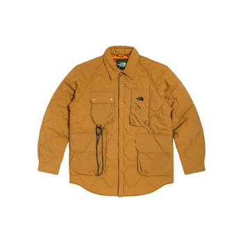 北面thenorthfaceue系列防泼水防风保暖棉服外套冬季男款卡其色卡其色