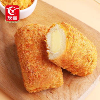 友臣(youchen)友臣肉松芝士面包500g-1kg 面包夹心芝士蛋糕营养健康