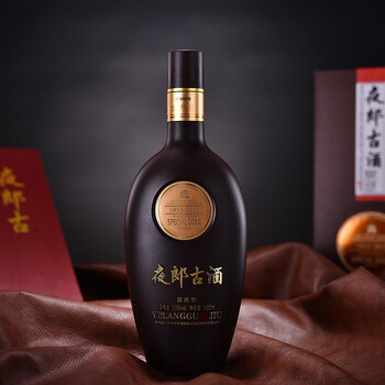 夜郎古大金奖 53度贵州茅台镇纯粮食白酒水500ml 口酱香型 单瓶装