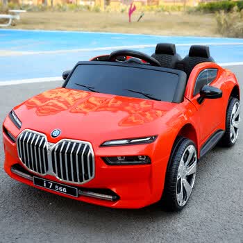 迪士尼宝马儿童电动车四轮汽车玩具车可坐人小孩婴儿带遥控男女宝宝