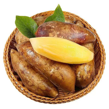 皓谦云南雪莲果新鲜现挖甜高山黄心当季应季雪连果雪水果5斤