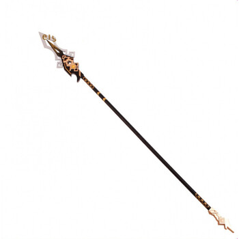 麋鹿星球原神武i器11周边挂件大号原神cos钟离贯虹之槊岩神长i枪长矛