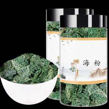 中药材海粉 海兔粉 红海粉 海挂面 自然晒干 干货