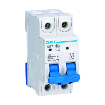 nb7 2p c40 小型断路器 空气开关 总闸开关 dz47升级款40a