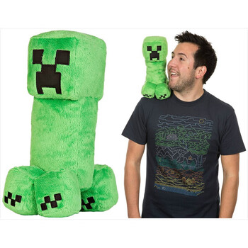 我的世界周边抱枕minecraf人偶黑龙末影龙公仔玩具苦力怕公仔30厘米