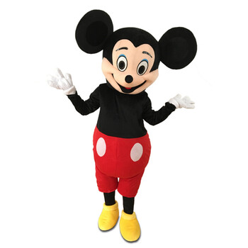 米老鼠卡通人偶服装行走米奇米妮玩偶服表演服饰道具头套 唐老鸭女版