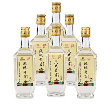 凤城老窖【中华老字号】【北派酱香】 53度酱香型高度粮食酒500ml 麻