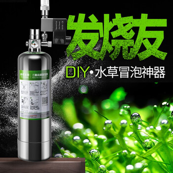 水草二氧化碳发生器钢瓶co2气瓶小钢瓶草缸造景水草用品套装618活动入口京东金融 新手恒压电磁阀 铝合金钢瓶1l 40 80cm缸 图片价格品牌报价 京东