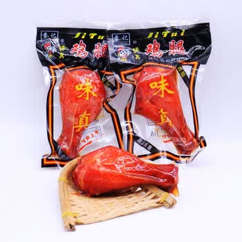 卤鸡腿乡巴佬风味酱卤鸡腿98g*45个宿舍零食夜宵充饥 真空包装卤味