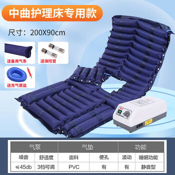 防褥疮气床垫医用床上气垫单人卧床病人瘫痪老人家用护垫神器 藏蓝色