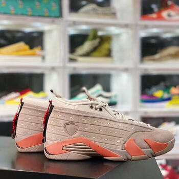 兵马俑陈冠希联名铜钱中国结熊猫反转鸳鸯实战篮球鞋 aj14兵马俑 35